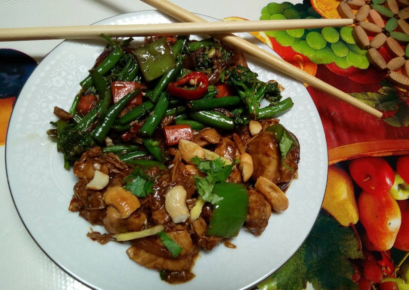 Stir Fry Chicken & Vegs#Easter special Dish
