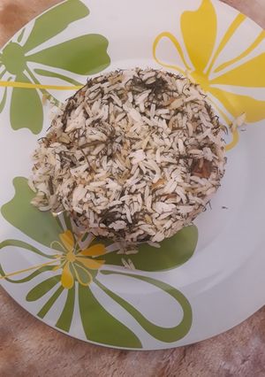 عکسی از دستور 😊سبزی پلو😊