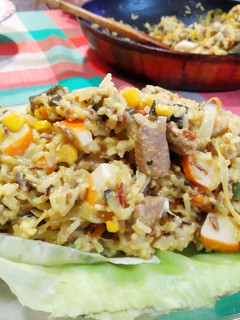 Una foto de Arroz a la tailandesa