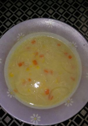 Foto resep Sup krim jagung manis