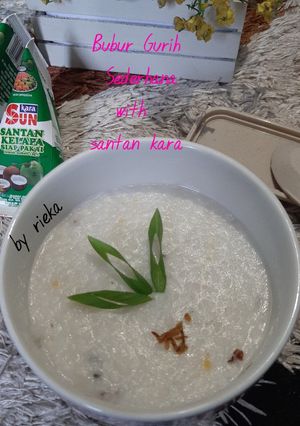 Foto resep 25. Bubur Gurih Sederhana with Santan Kara
