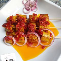 A picture of Peppered Plantain.
