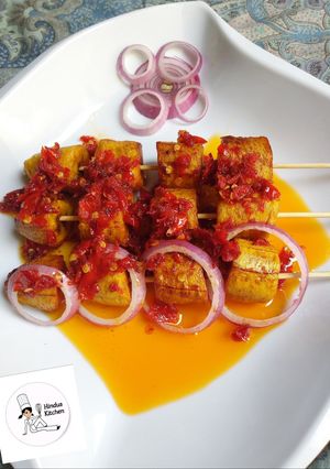 A picture of Peppered Plantain.