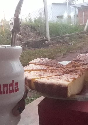 Una foto de Bizcochuelo de limón con harina común