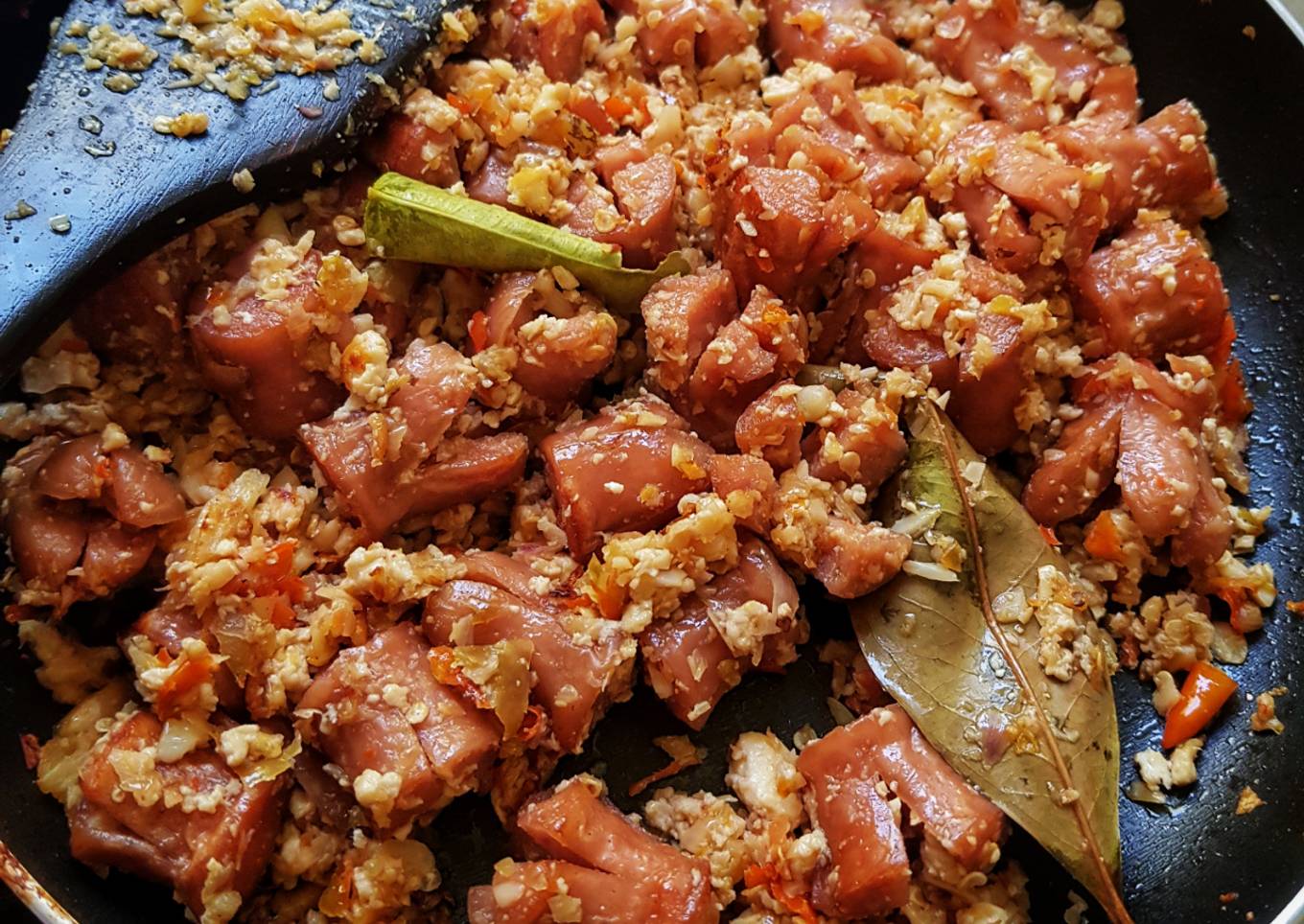 Tumis Sosis Tahu