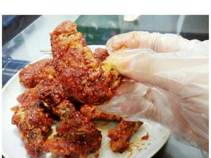 Resep: Spicy chicken wings ala korea Untuk Pemula