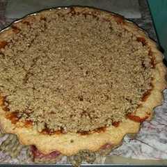 Una foto de 🍰 Torta de avena y dulce de leche 🍰