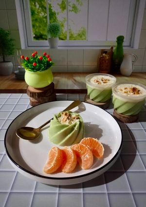 Foto resep Matcha Pudding