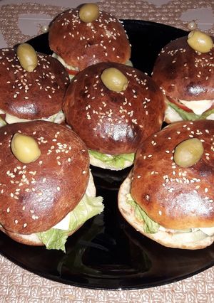 صورة لوصفة همبرغر 🍔😋😋