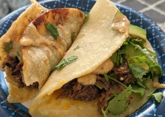 How to Make Quick Slow Cooker Korean Beef Tacos🌮