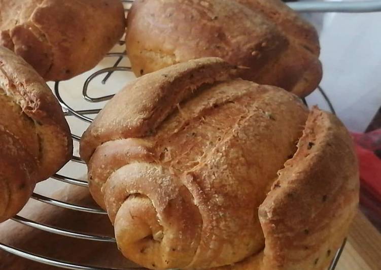 Pane a pasta dura, Mantovane alla paprika affumicata