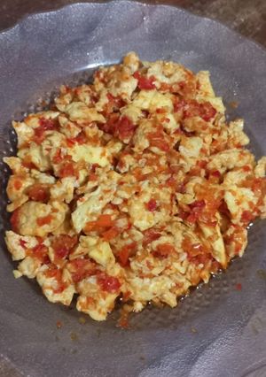 Foto resep Telur oseng sambal