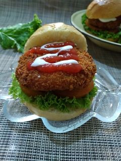 Foto resep Mini Burger Tempe
