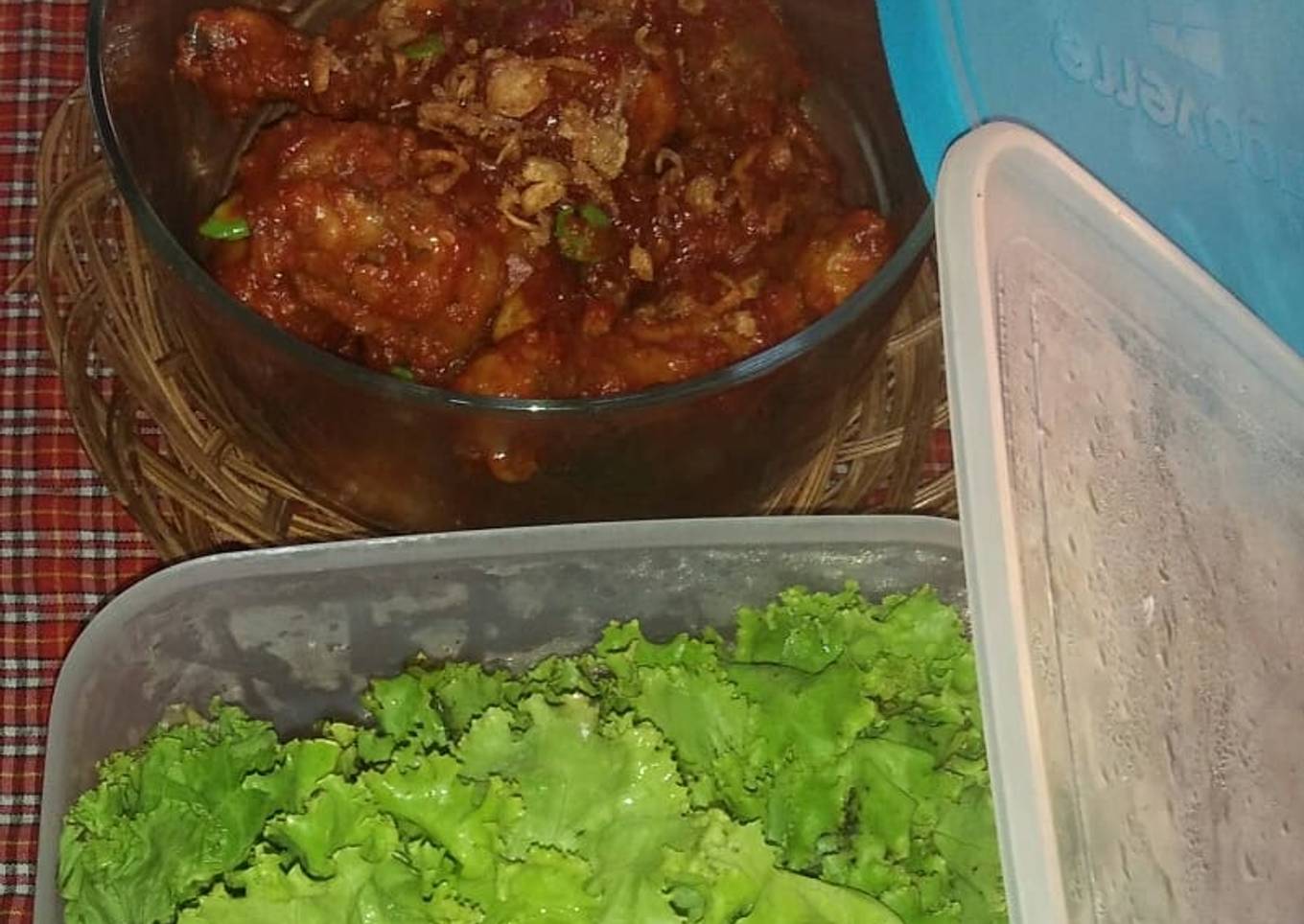 Ayam balado pete maknyus