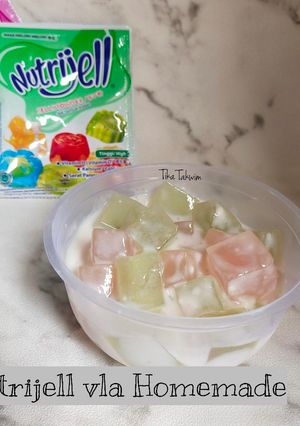 Foto resep Nutrijell vla homemade