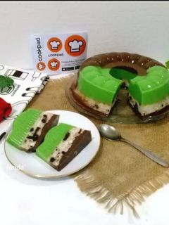 Foto resep Puding Alpukat Oreo Coklat