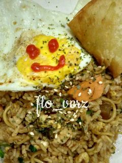 Foto resep Nasi campur Mie Goreng aka Magelangan