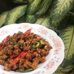 A picture of Orek tempe simple.