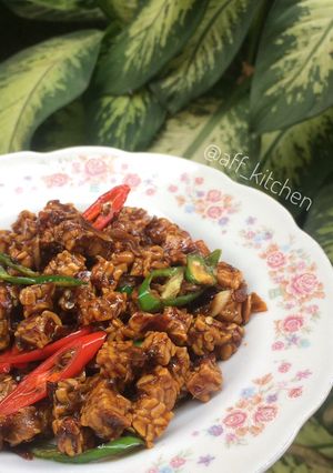 Foto resep Orek tempe simple