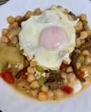 Empedrado de garbanzos