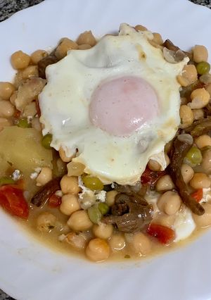 Una foto de Empedrado de garbanzos