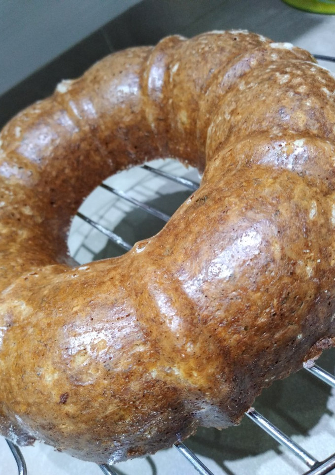 Una foto de Budín de avena y banana con pasas