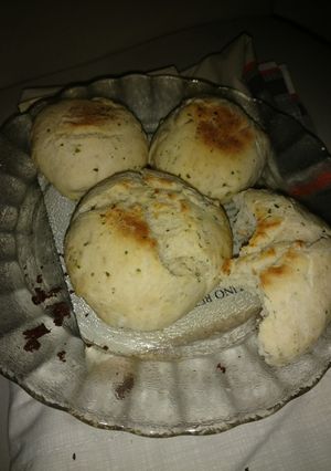 Una foto de Pancitos al pesto
