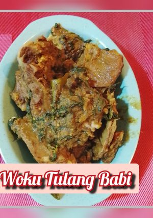 Foto resep Woku Tulang Babi