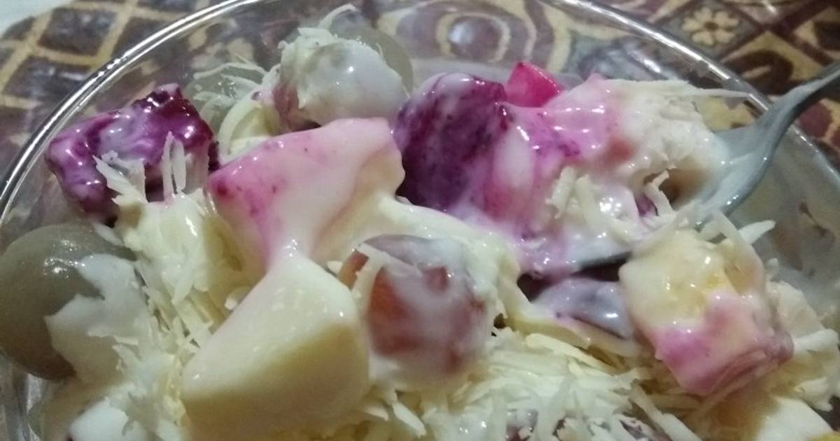 Resep Salad Buah Yoghurt Oleh Amee Kia Cookpad