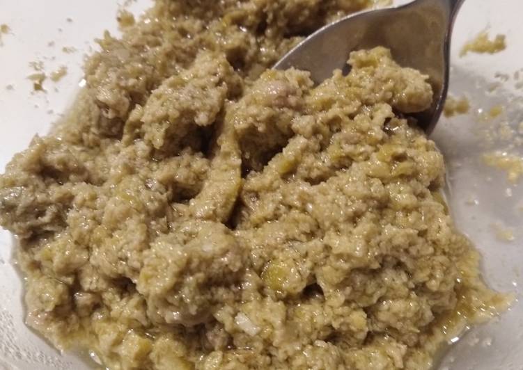 Recipe of Homemade Green olive tapenade