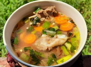 Foto resep Sup Daging + Tulang Kambing