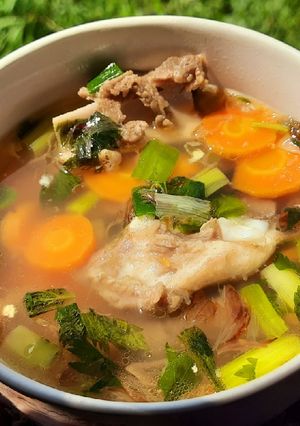 Foto resep Sup Daging + Tulang Kambing