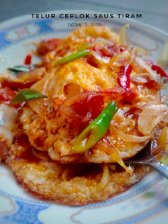 Foto resep Telur ceplok saus tiram