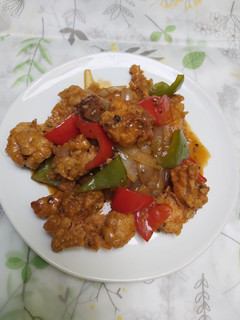 Foto resep Ayam Krispi Saus Lada Hitam