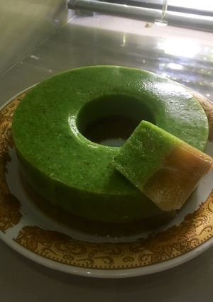 Foto resep Puding tape ketan ijo gula merah