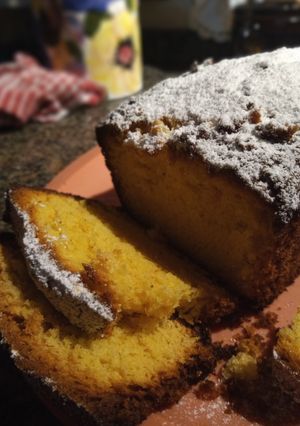 Una foto de Budín de naranja