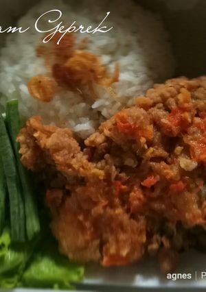 Foto resep Ayam geprek