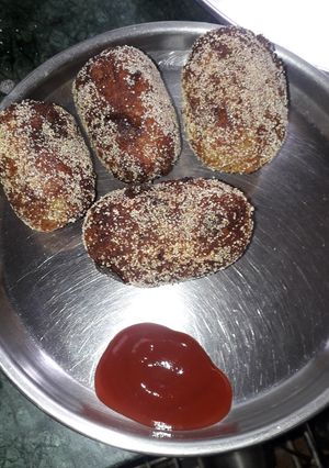 कटलेट ब्रेड का (bread ka cutlet recipe in hindi) रेसिपी मुख्य फोटो