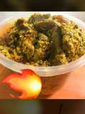 Efo Elegusi-Vegetables with ground pumpkin seeds