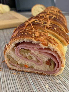 Una foto de Pan de Jamón