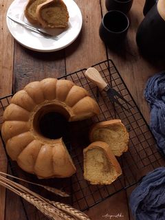 Foto resep Marmer Cake ala Pak Sahak (Metode All in One)