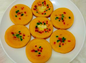Foto resep Kreasi Oranye : Kue Lumpur Labu Parang 🥧