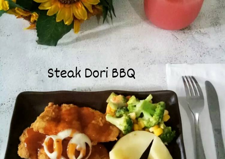 Resep Steak Dori BBQ Lezat