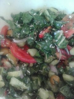 Una foto de Ensalada tipo griega