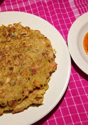 Foto resep Martabak Indomie Kornet Udang