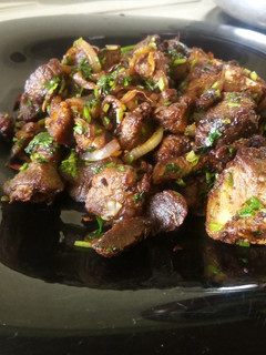 A picture of Dry fry beef.