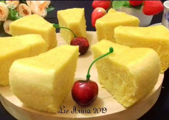 Resep 20 5 Bolu Labu Kuning Kukus Oleh Lie Anna Cookpad