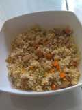 Nasi Goreng Sambal Ijo (Toping Baso Sapi dan Teri Medan) Simple