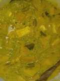 Talasimaburi (tahu labu siam masak bumbu kari)