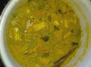 Foto resep Talasimaburi (tahu labu siam masak bumbu kari)